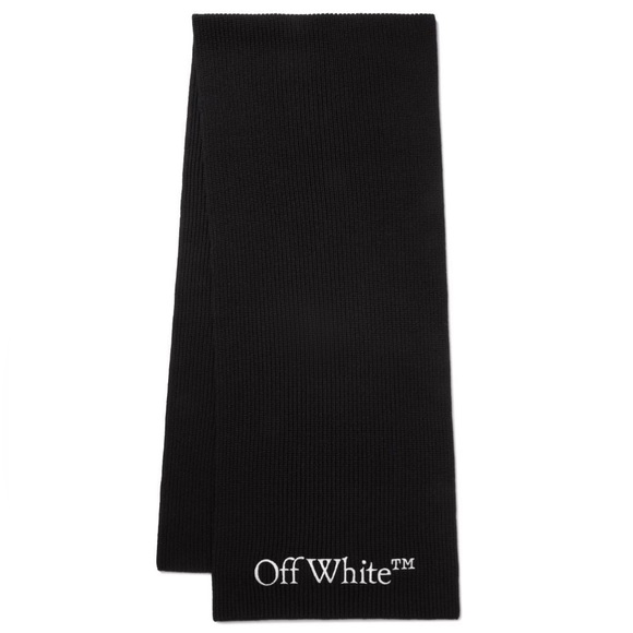 Off-White Bookish Knit Scarf - Picture 2 of 5